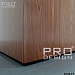 Теневой плинтус Pro Design Panel 7208 черный  380 анодированный муар 