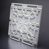 3D Дизайнерская панель из гипса SULTAN, 600*600мм, 0,36м2
