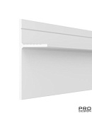 Теневой плинтус Pro Design Panel 7208 белый  
